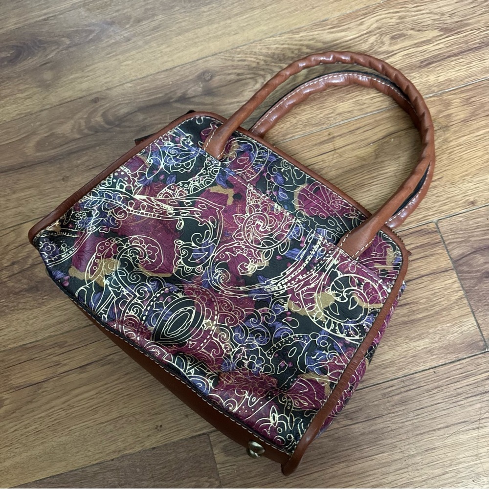 Patricia Nash Leather Boho Bag